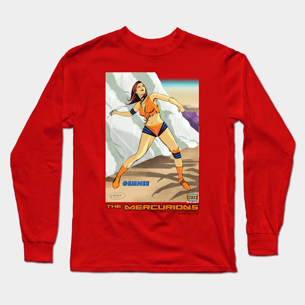 Gemnee Long Sleeve T-Shirt by Big Hit Comics